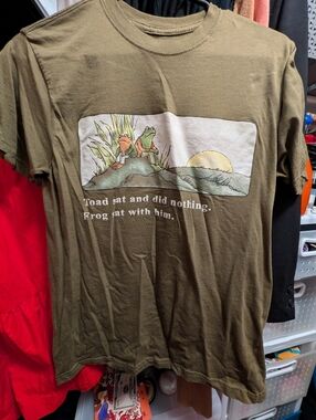 Frog & Toad Artwork T-shirt - S